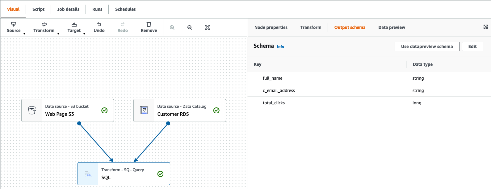 PREVIEW OUTPUT